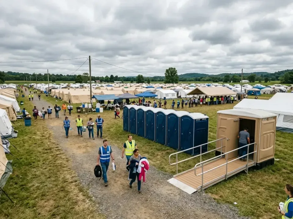 disaster-relief-camp-restrooms-010 — frequently asked questions, Dumpster & Portable Bathrooms Rental in Farmington, MI
